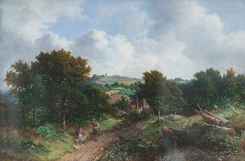 Wooded Landscape, , William S. Rose