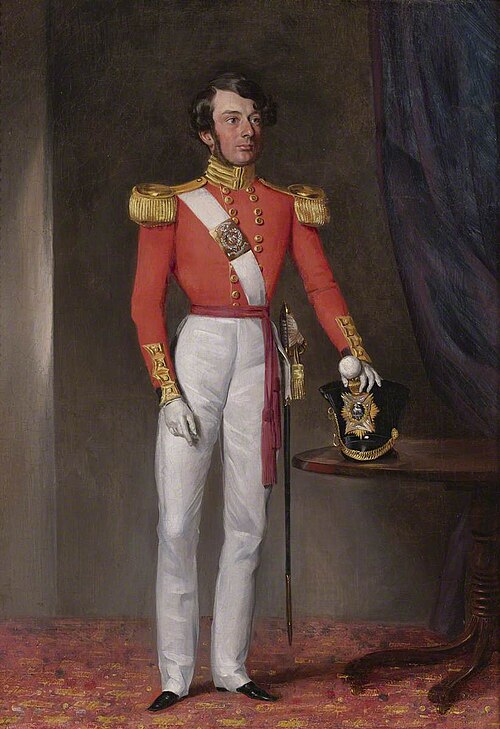 An Officer of the 6th Regiment of Foot, 1843, Daniel Cunliffe