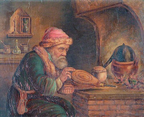 The Alchemist, 1900, William Samuel Wright