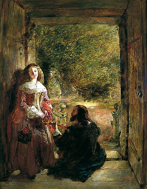 Doorway, Haddon Hall, 1860, Daniel Pasmore I