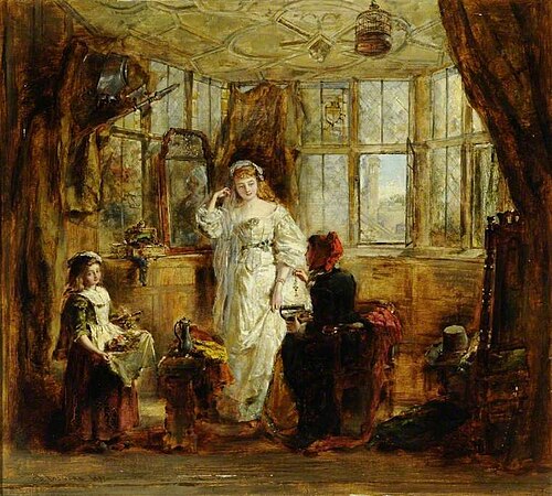 The Bride, 1877, Daniel Pasmore I