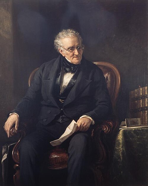 George Thomson, 1757 - 1851. Collector of Scottish songs, 1846, William Smellie Watson