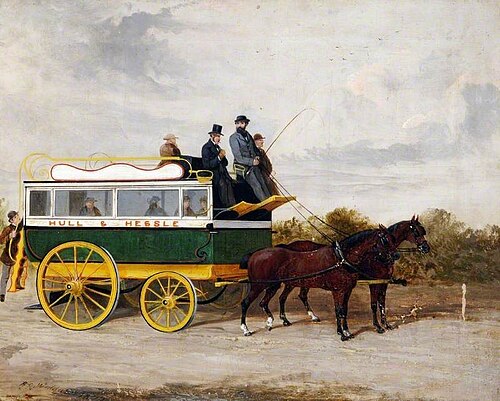 Hull and Hessle Coach, 1879, Richard Dodd Widdas