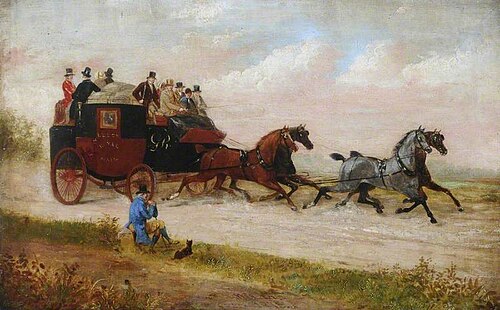 Leeds Royal Mail Coach, , Richard Dodd Widdas
