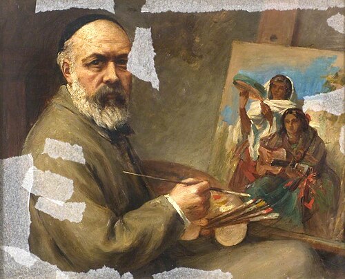 Self Portrait, , William Stewart