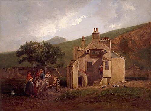 Holyrood Dairy, Edinburgh, c.1840, , William Stewart Watson