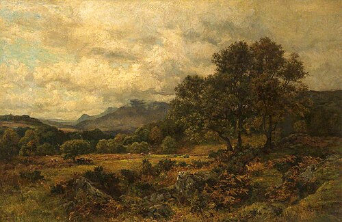 Mountain Pasture, Snowdonia, 1908, Richard Gay Somerset