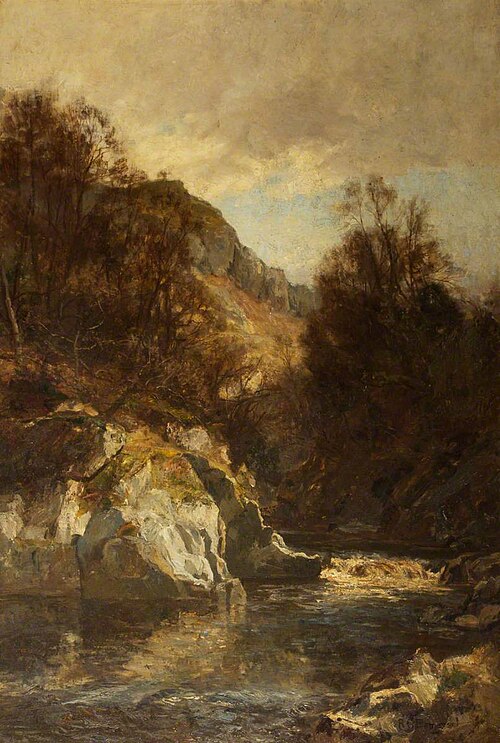Dinus Crags on the Conway River, , Richard Gay Somerset