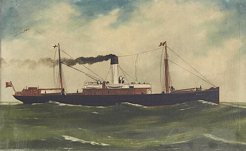 Steamship Fulmar, 1907, Harry J. Jansen