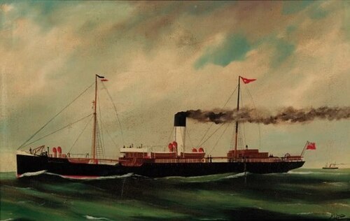 The Steamer Nottingham, 1907, 1907, Harry J. Jansen