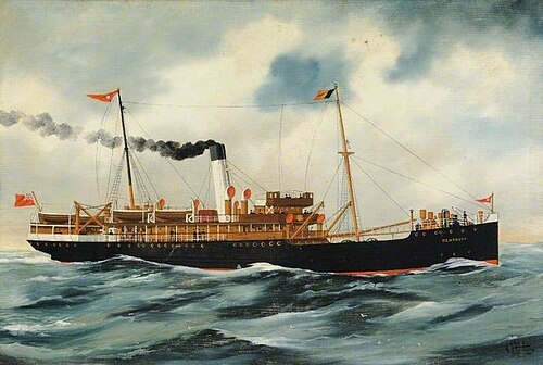 SS Dewsbury, 1910, Harry J. Jansen
