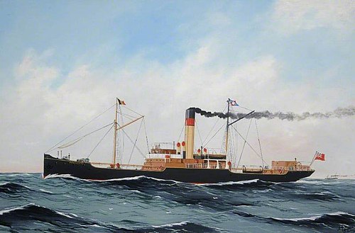 SS Rawcliffe (Foul Weather)., 1907, Harry J. Jansen