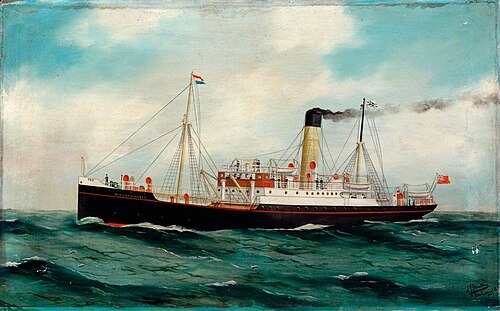SS 'Kirkham Abbey', 1908, Harry J. Jansen