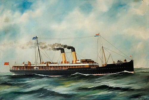 SS 'St Petersburg', 1915, Harry J. Jansen