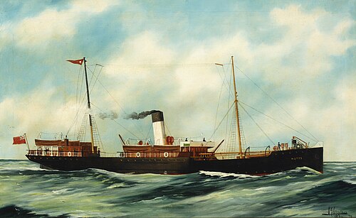 The Steamship Notts, 1910, Harry J. Jansen