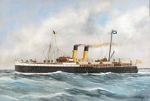 The Steamship Bruges, 1925, 1925, Harry J. Jansen