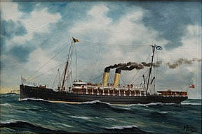 SS Brussels, 1912, Harry J. Jansen