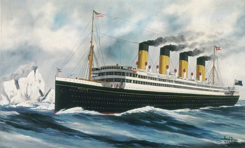 The steamship Titanic, 1913, Harry J. Jansen