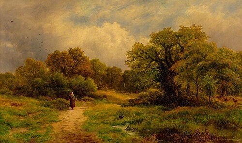 Early Morning, Epping Forest, 1876, William Thomas Reed