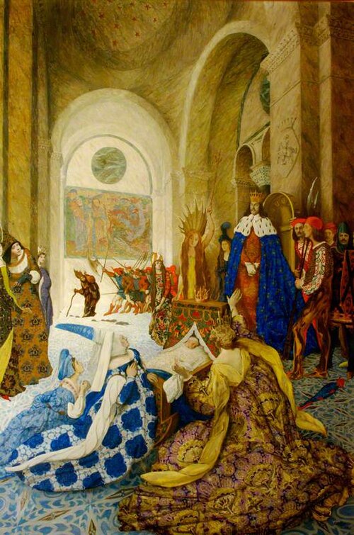 The Sleeping Beauty: The Good Fairy's Promise, 1917, Léon Bakst