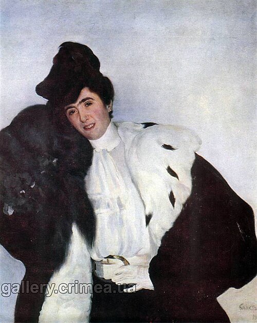 Portrait d'une dame, 1906, Léon Bakst