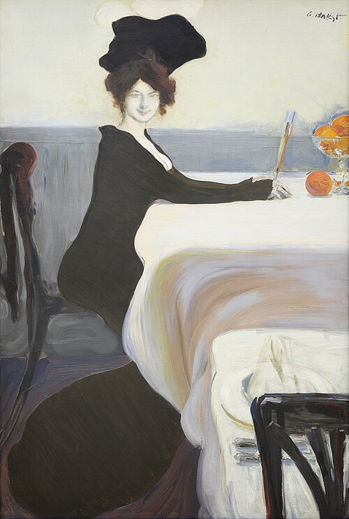 Dîner, 1902, Léon Bakst