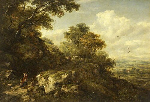 View near Otford, Kent, 1846, Richard H. Hilder