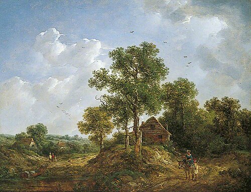 Near Sevenoaks, Kent, 1851, Richard H. Hilder