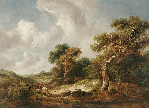 Landscape with Figures, , Richard H. Hilder
