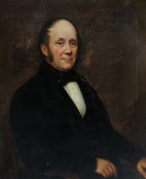 Mr Francis Wright (b.1798), 1851, Richard Hardey
