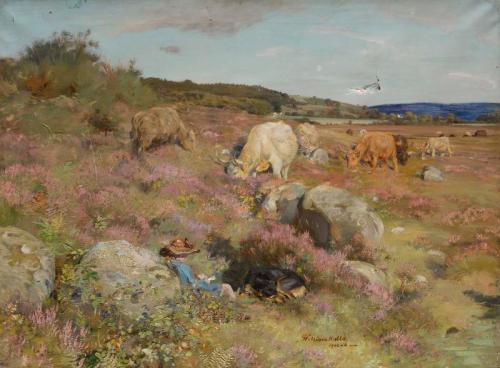 The Herd Girl, 1902, William Walls