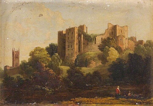 Ludlow Castle, Shropshire, , William Ward Gill