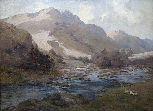 Upper Eskdale, Cumbria, 1918, Richard Hesketh