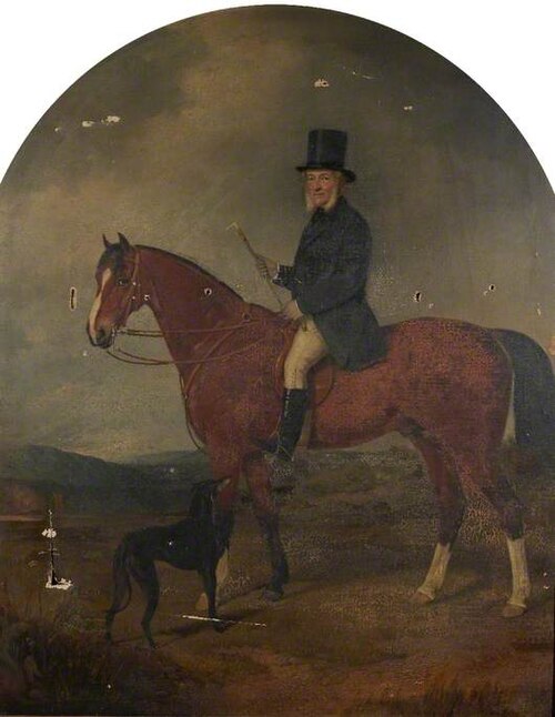 Equestrian Portrait, 1861, William Watson