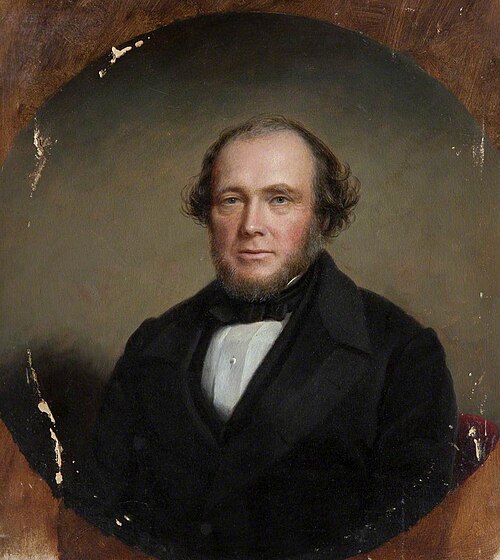 Dr James Patterson (1810–1869), 1860, Richard Hooke