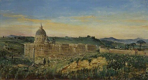 Saint Peter's, Rome, 1869, William White Warren
