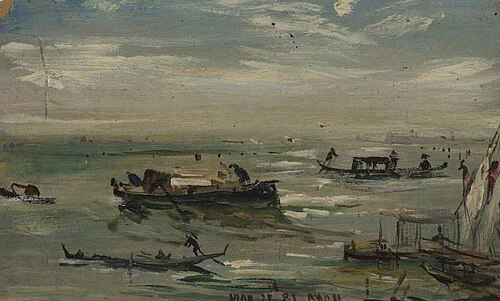 Shipping, Venice, 1881, William White Warren