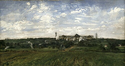The Crystal Palace from Penge, 1860, William White Warren