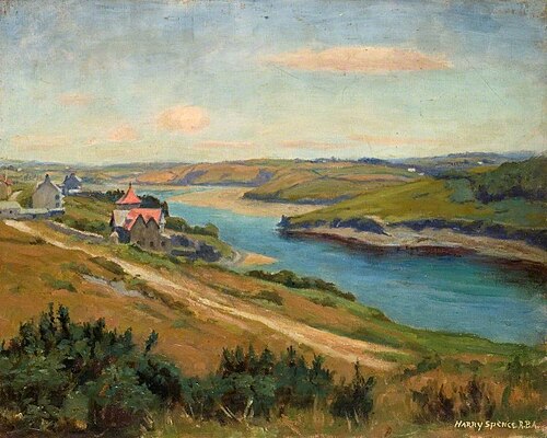 River Scene, , Harry Spence