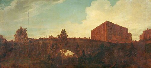 South-East View of Norwich Castle, Norfolk, 1785, William Wilkins the elder