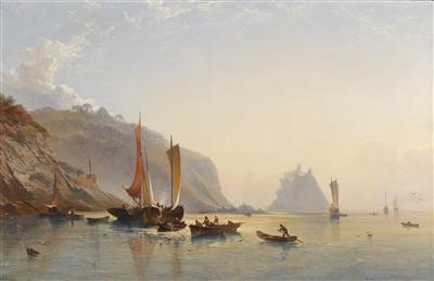 Boats Tucking, 1854, William Williams
