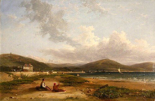 Fabian's Bay, Swansea, 1844, , William Williams
