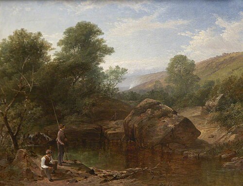 On the Tavy near Mary Tavy, , William Williams