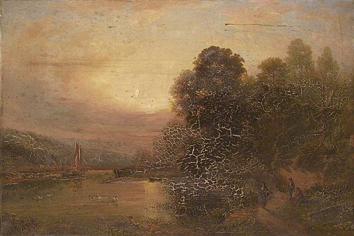 The Exe, near Topsham, Devon, , William Williams
