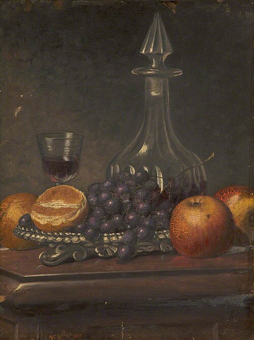 Still Life, 1885, William Worthington Jolley