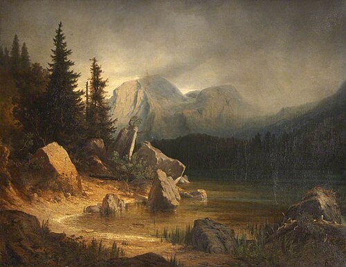 Alpine Scene, , Willibald Wex