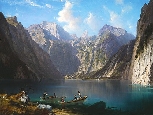 Konigsee, 1873, Willibald Wex