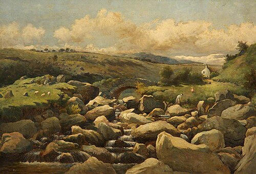 On the Greta, County Durham, 1883, Richard Oastler Bottomley