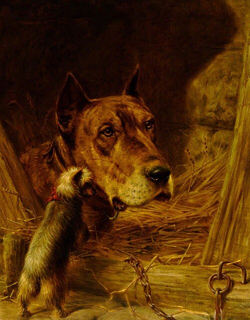 Telling His Big Brother, 1894, R. S. Moseley