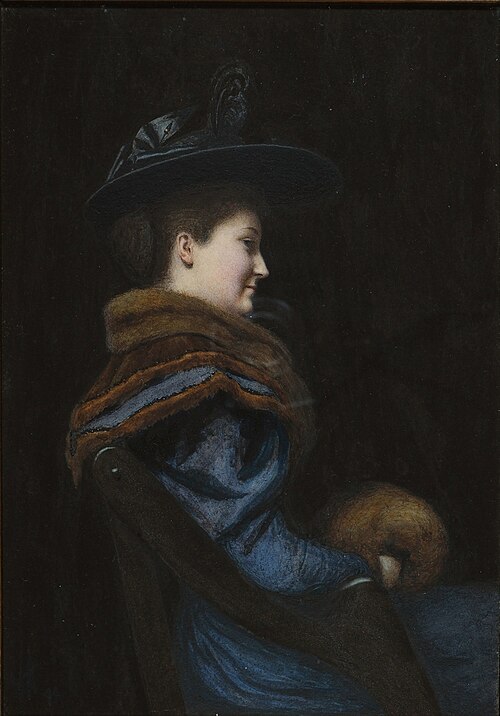 Miss Edith Milner, 1894, Woodbine Kendall Hinchliff